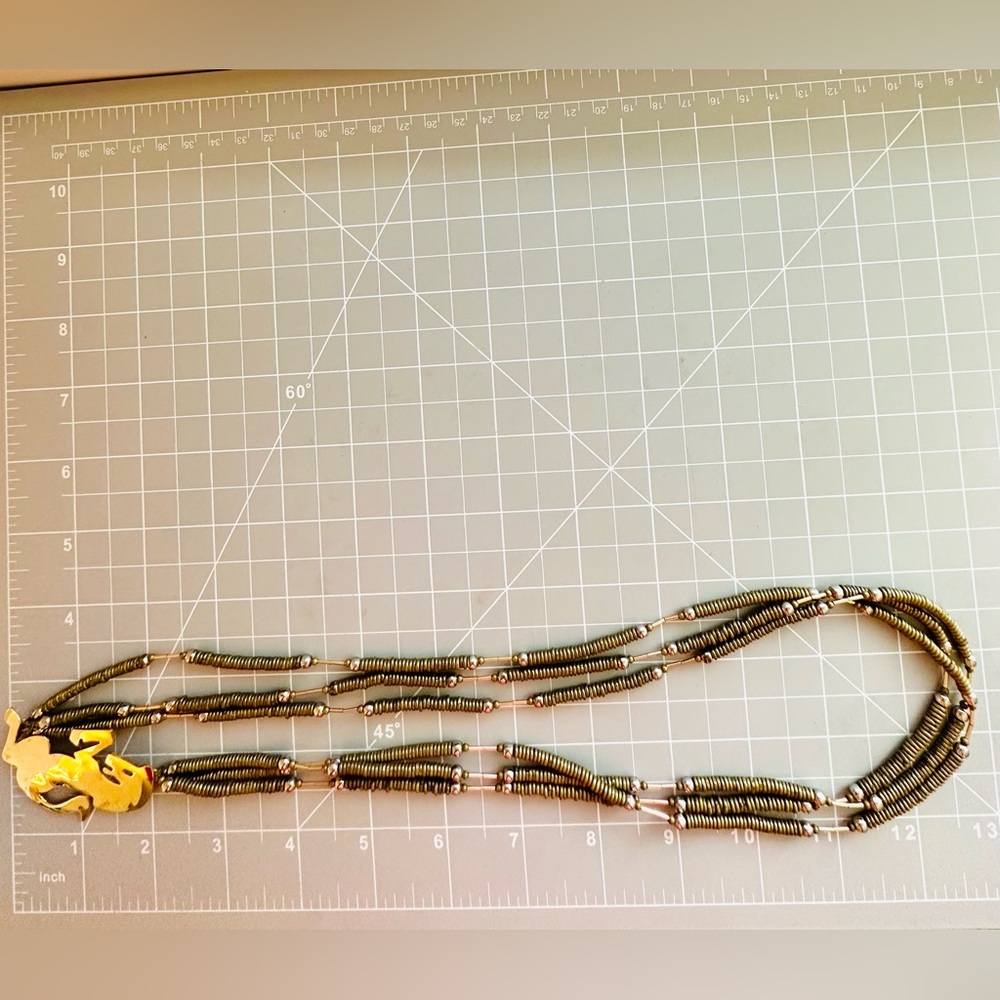 🔥RARE Vintage Horse Necklace Sutton Hoo - Picture 16 of 17